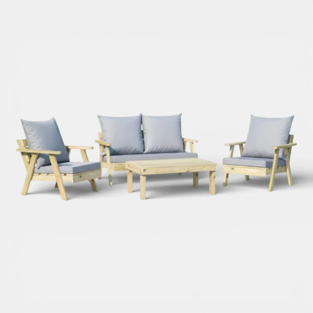 סט פינת זולה ריהוט גן דגם נקסט סטנדרט