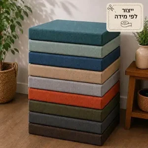 מזרן ישיבה לריהוט גן בהתאמה אישית לפי מידה לכיסא יחיד