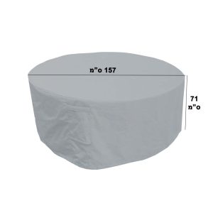 כיסוי לשולחן עגול 157 סמ