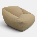 כורסת פוף ענקית דגם Lounge – חום בהיר