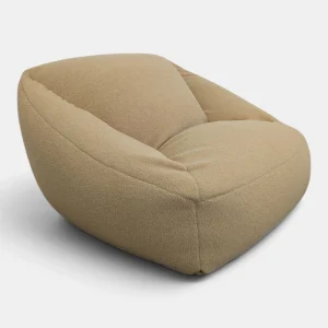 פוף לבית LOUNGE חום בהיר