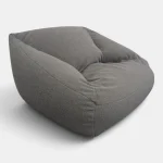 כורסת פוף ענקית דגם Lounge – אפור