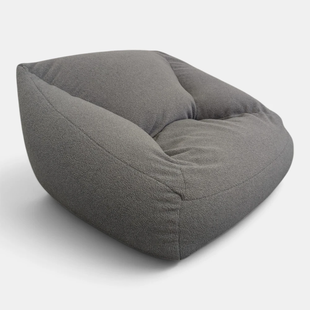 פוף לבית LOUNGE אפור