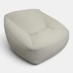 כורסת פוף ענקית דגם Lounge – לבן