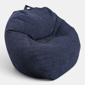 פוף לבית VELVET כחול כהה