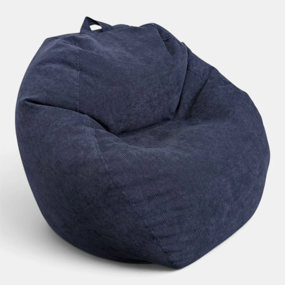 פוף לבית VELVET כחול כהה