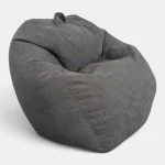 פוף אגס Velvet קורדרוי אפור כהה