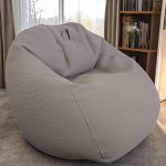 פוף אגס ענק Pique אפור