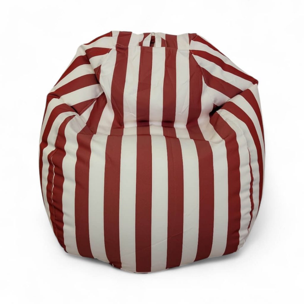 פוף אגס חוץ LILO פסים אדום לבן עם דוגמנית