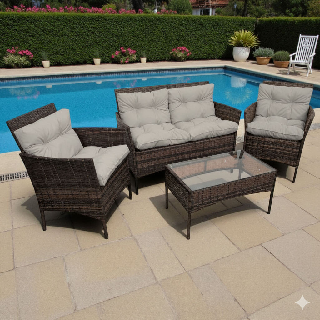 סט אושן פרימיום ריפוד קפיטונז' בז'