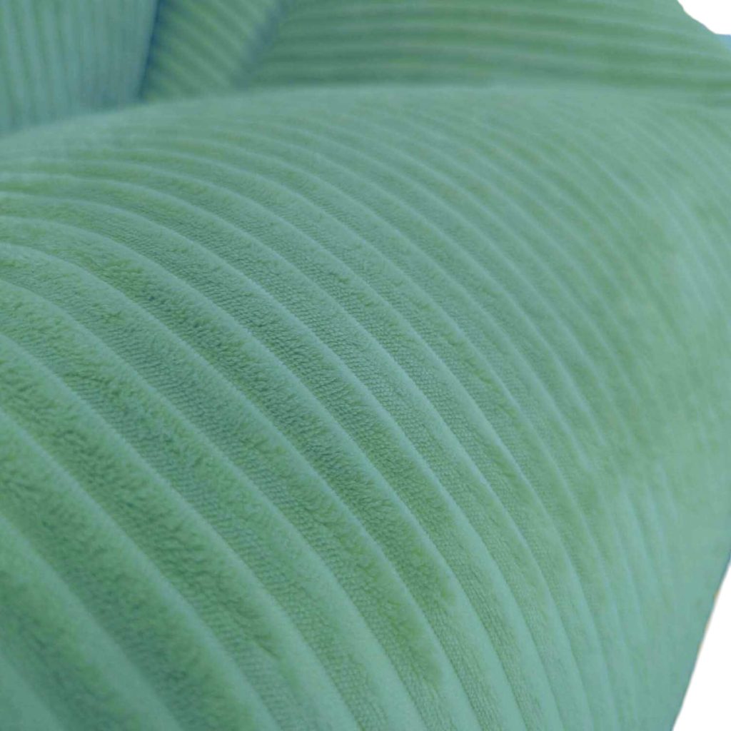 פוף אגס קורדרוי קטיפה GILI מנטה בסלון